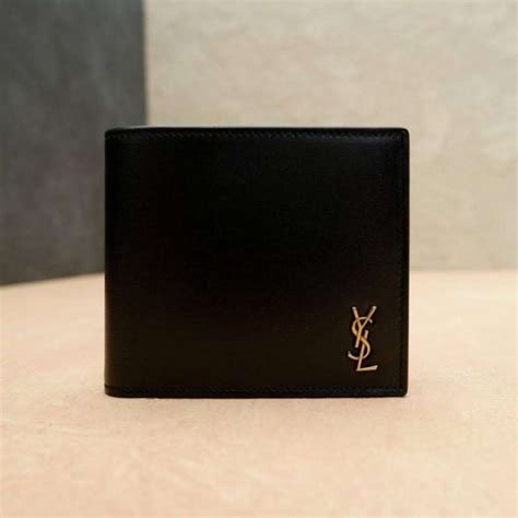 ysl wallet men's|ysl monogram bifold wallet.